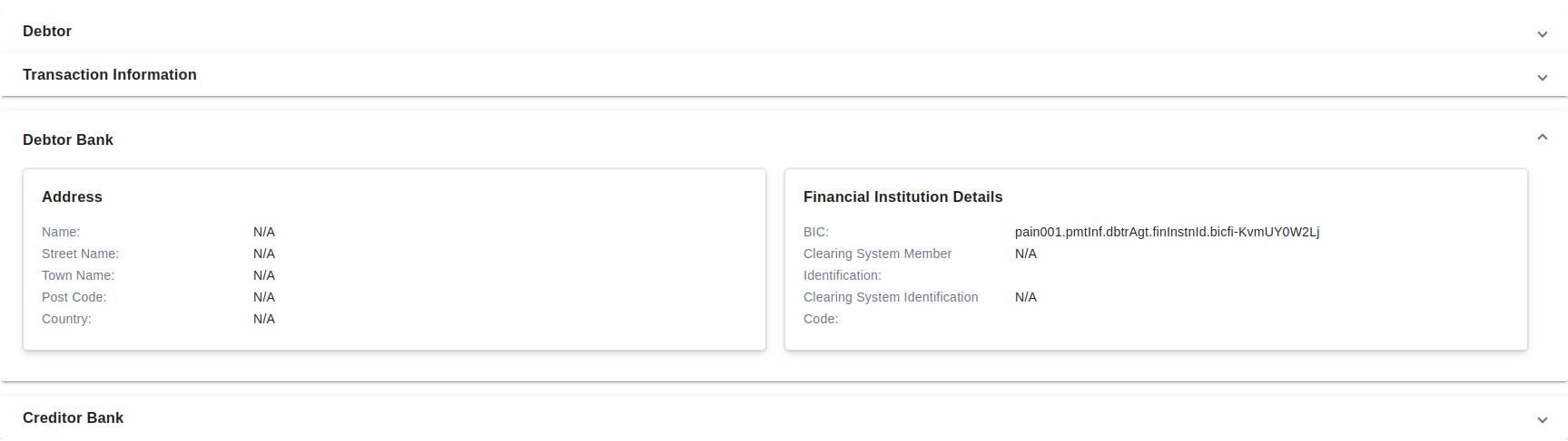 expandable list card