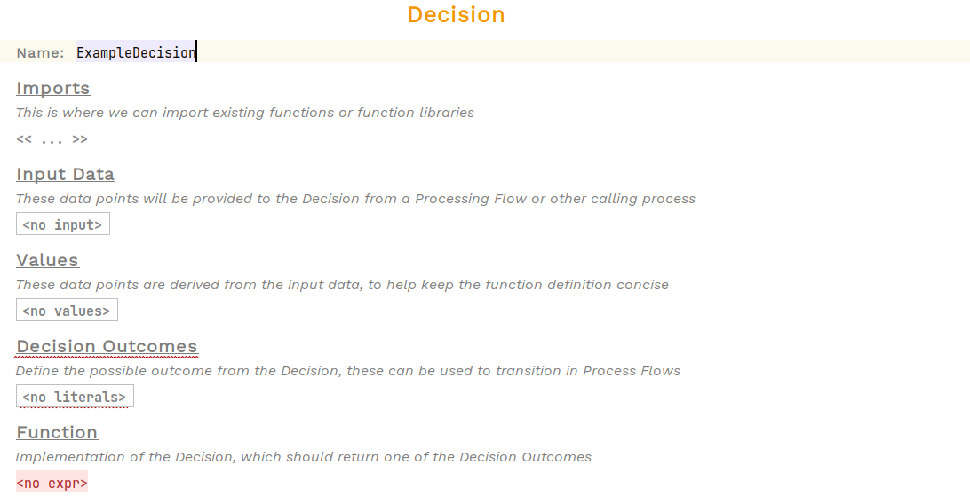 create a decision step 2