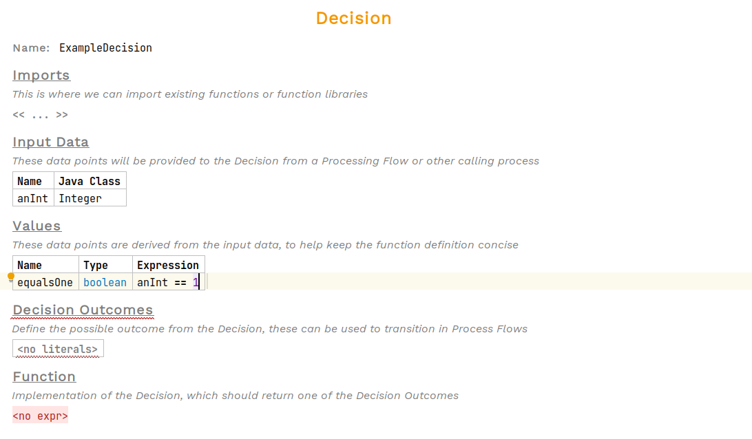 create a decision step 4
