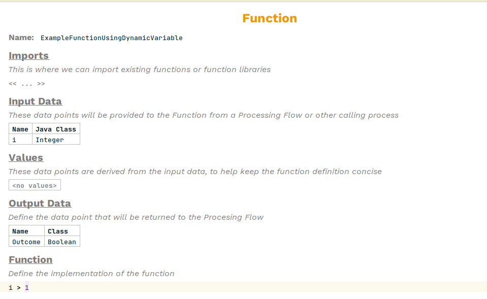 use dynamic variables prerequisites
