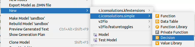 create a decision step 1