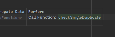 Image of check duplicate domain function selected