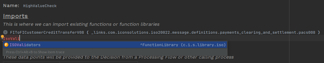 add rules library to decision