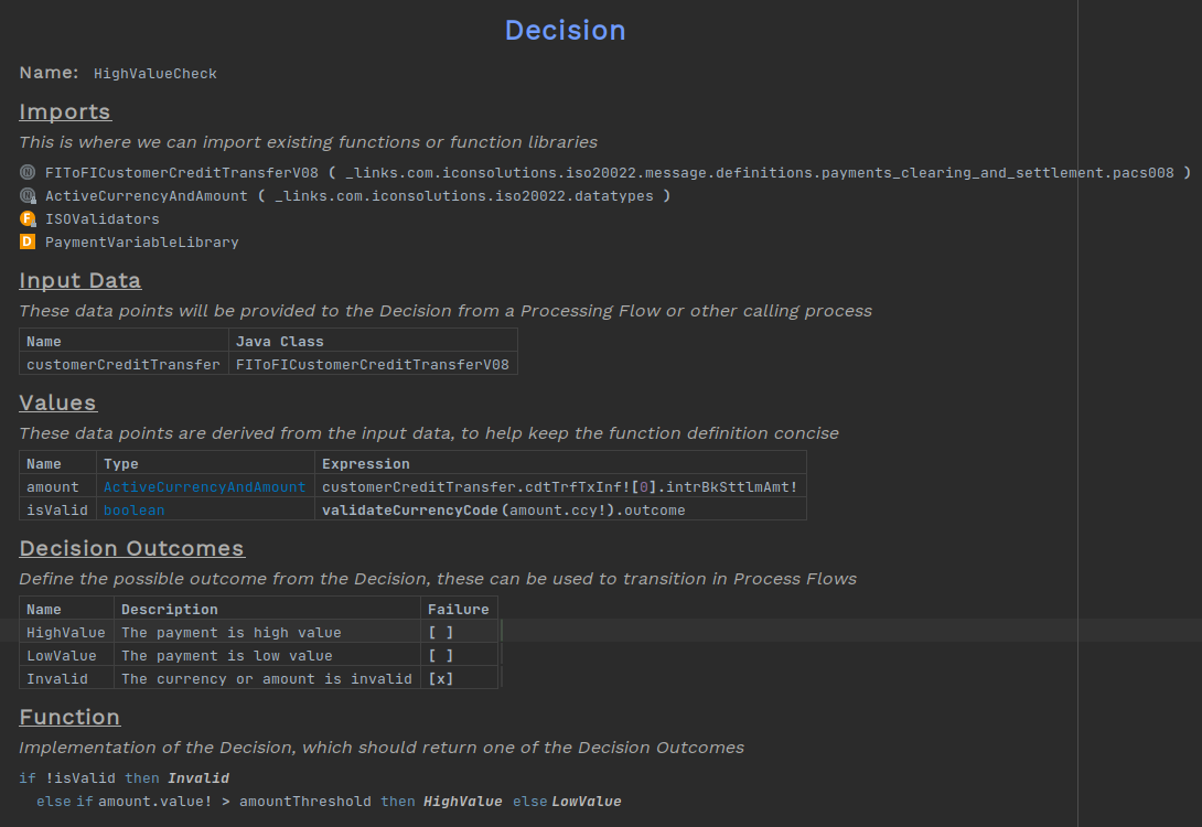 dynamic variable use
