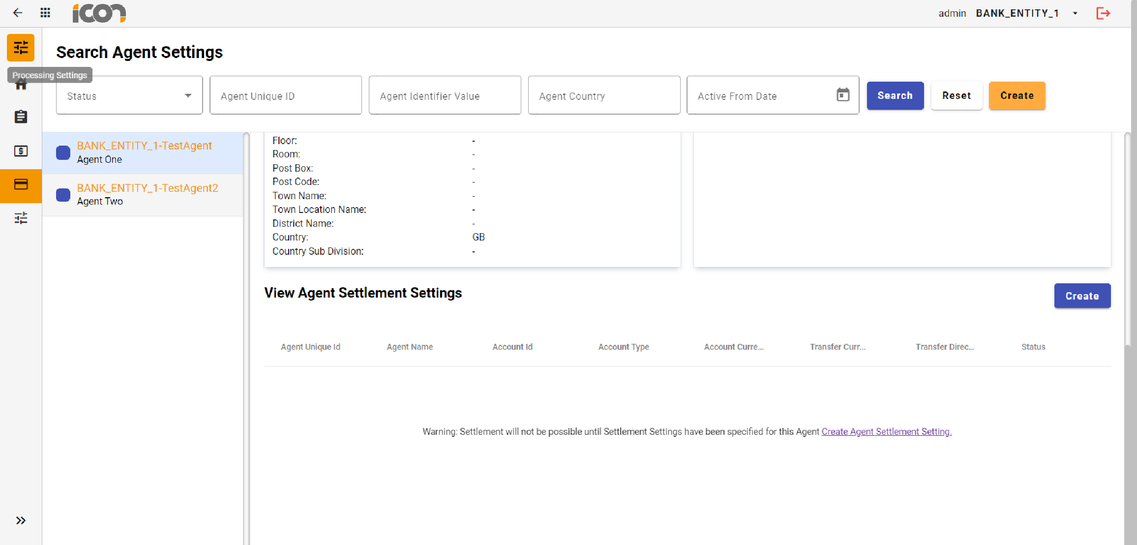 agentsettlementcreate