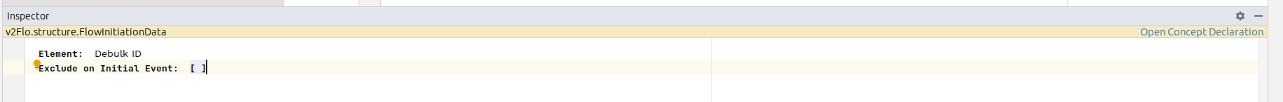 exclude on initial 1