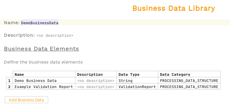 validation business data