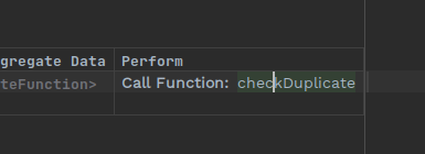Image of check duplicate domain function selected