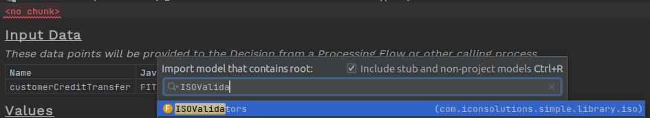 rules library import
