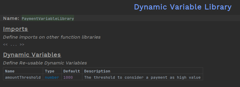 dynamic variable node